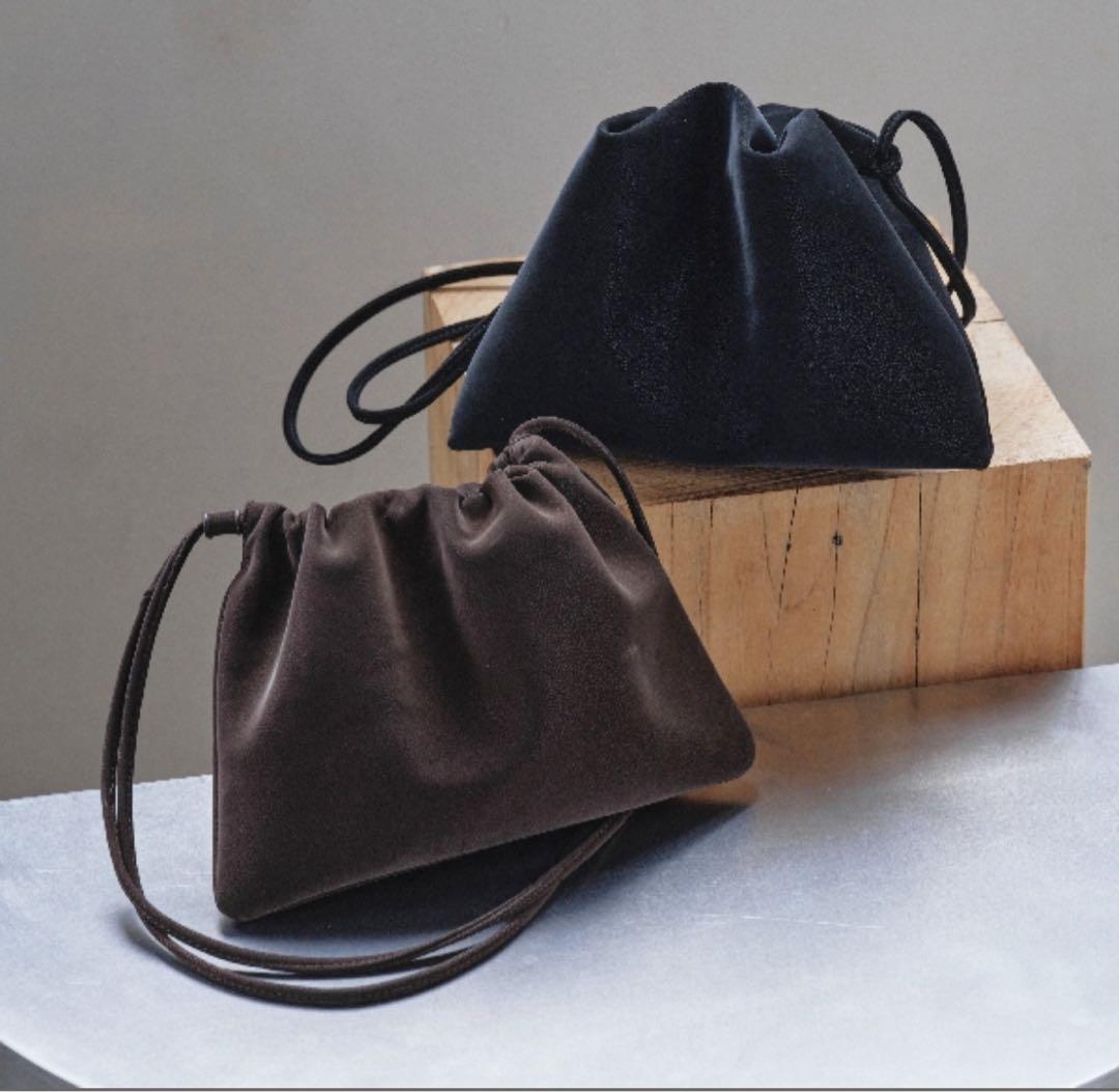 TODAYFUL トゥデイフルDrawstring Mini Bag ブラック（TODAYFUL