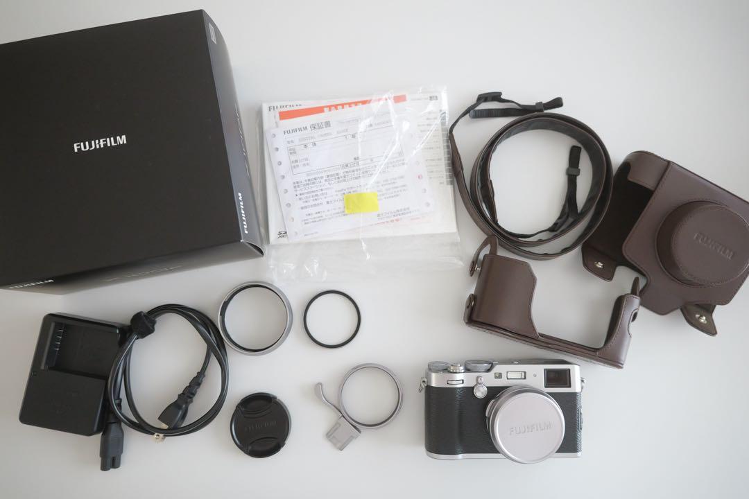 【完動品】Fujifilm X100F BLACK MIST No.5 他付属品 完動品】Fujifilm X100F BLACK MIST No.5 他付属品（X100 Black