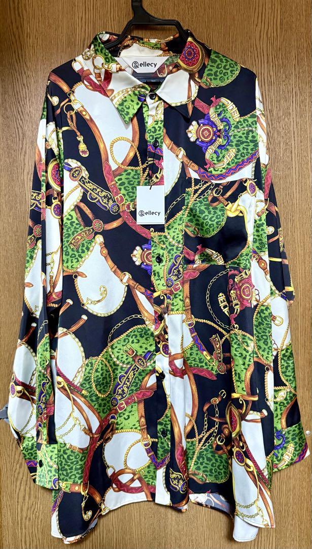 & ellecy ベルト柄シャツ（ellecy - &ellecy アンドエルシー