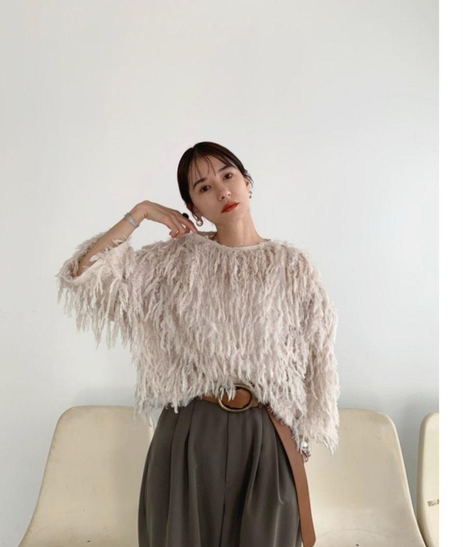 CLANE FRINGE LACE TOPS クラネ フリンジ（CLANE - フリンジ