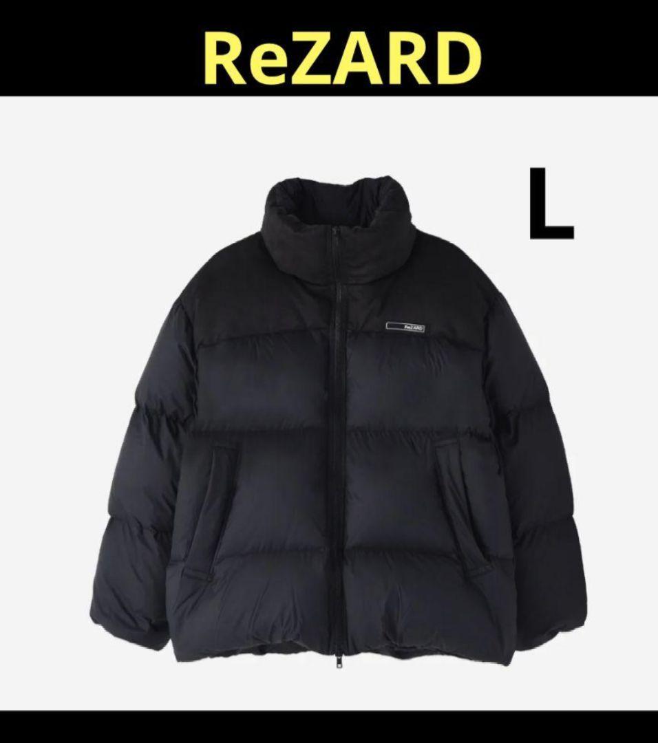 ReZARD　Lサイズ　ヒカル ReZARD ダウンジャケット ヒカル Lサイズ ブラック YouTuber