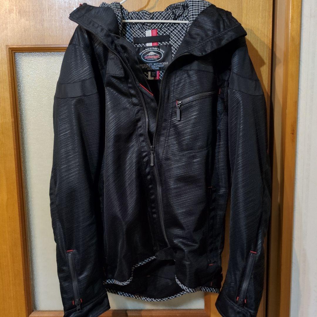クシタニ フルメッシュパーカージャケット 肩パット無し （K