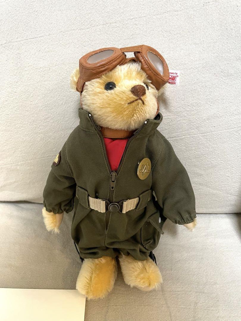 新品未使用品 シュタイフ JAL パイロットベア テディベア steiff