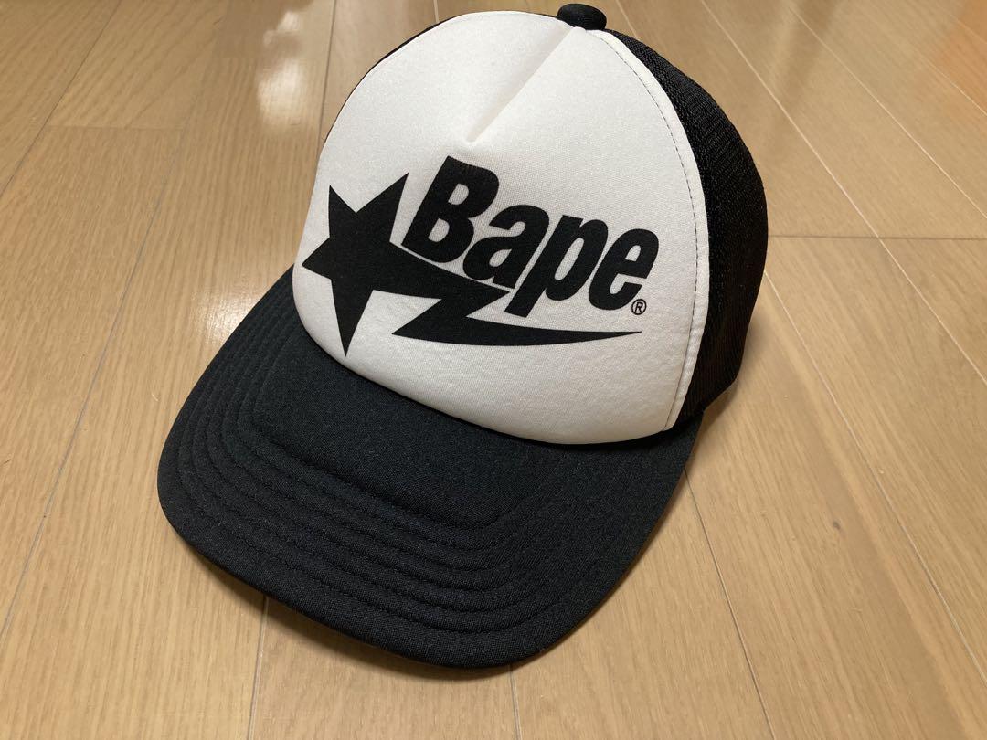bape sta メッシュキャップ　ヘリン着用　エイプ　迷彩　ベイプスタ　マイロ bape sta メッシュキャップ ヘリン着用 エイプ 迷彩 ベイプスタ
