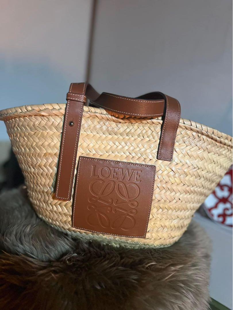 国内発送/LOEWE/ミディアム バスケットバッグ 国内発送/LOEWE/ミディアム エレファントバスケットバッグ
