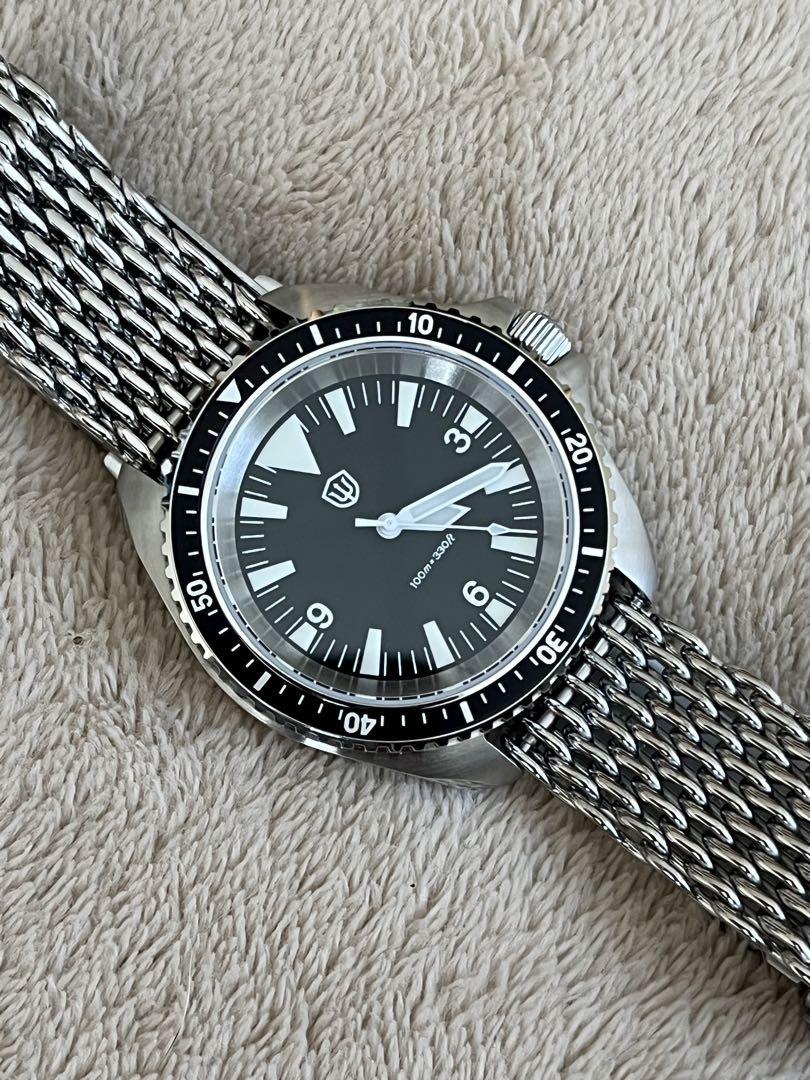 j*u様 CWCオマージュ　SEIKO VH31ムーブメント j*u様 CWCオマージュ SEIKO VH31ムーブメント（中華製チタン