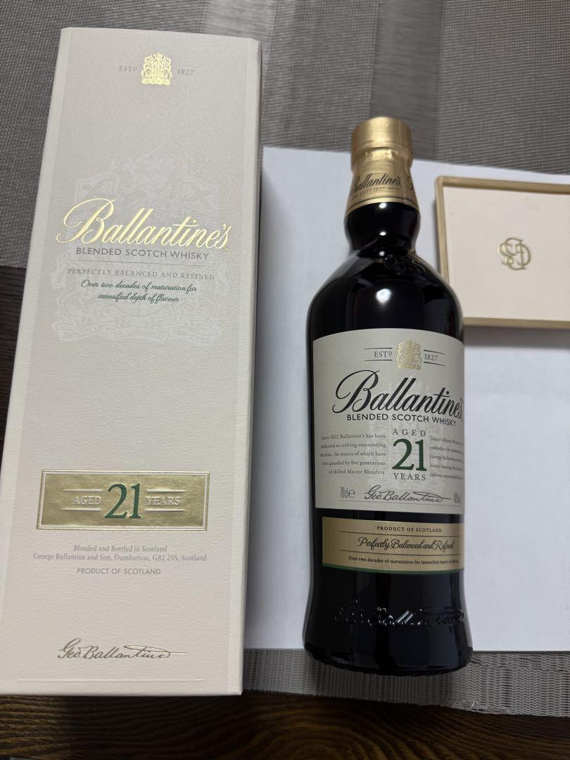 Ballantine's 21年 スコッチウイスキー ギフトボックス入り