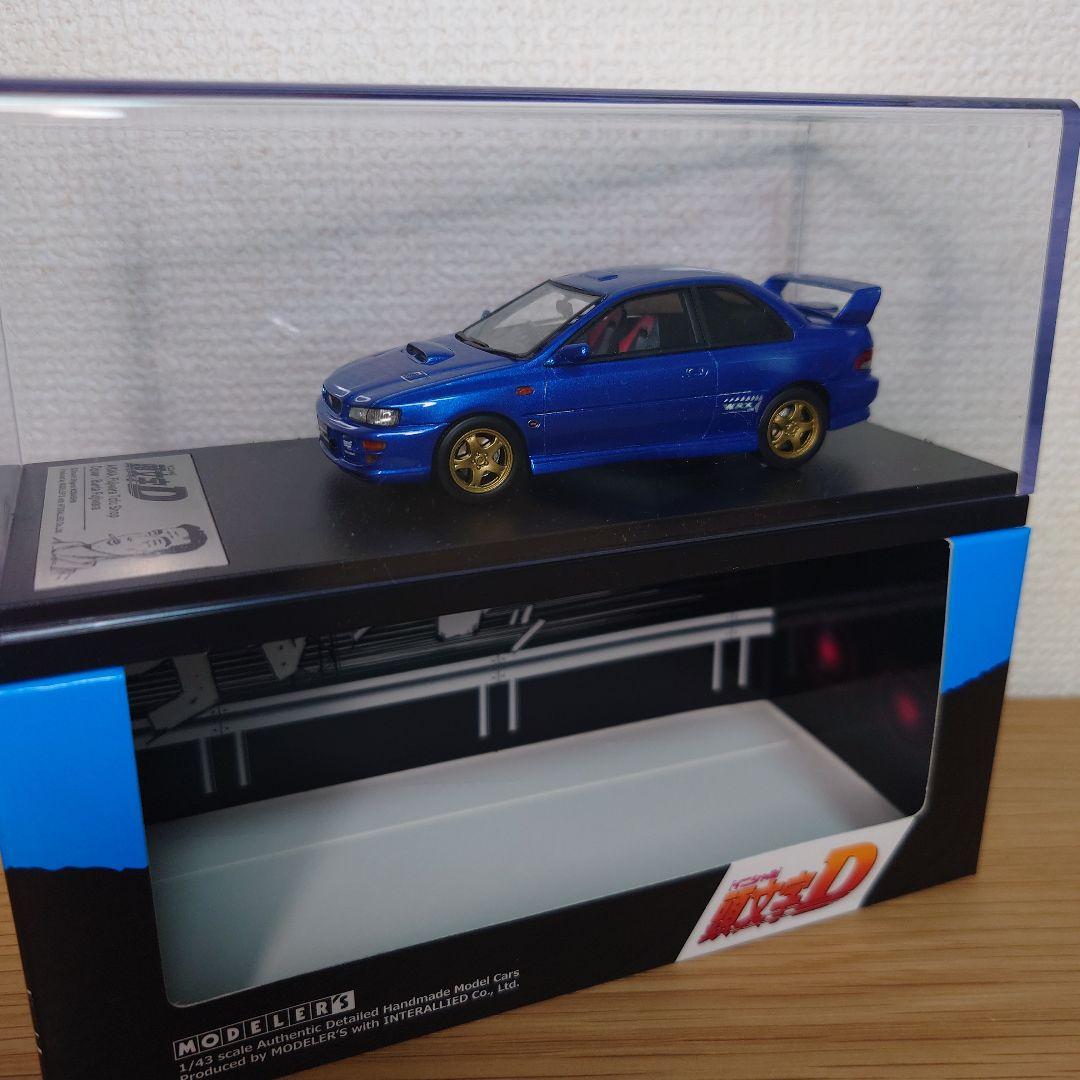 RN　モデラーズ 1/43 文太 インプレッサ (GC8)　※要状態確認 MODELER'S】1/43 頭文字D 藤原文太 インプレッサ (GC8
