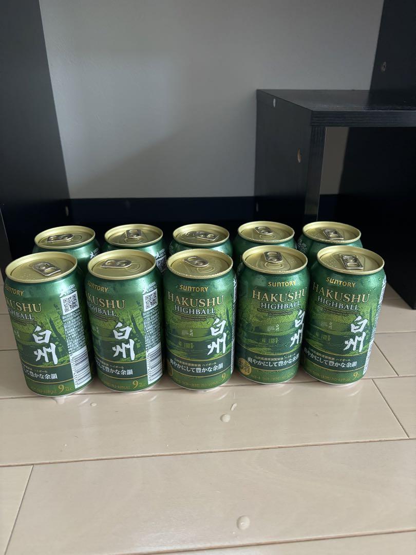 サントリー 白州ハイボール 350ml缶 10本セット（白州 ハイ