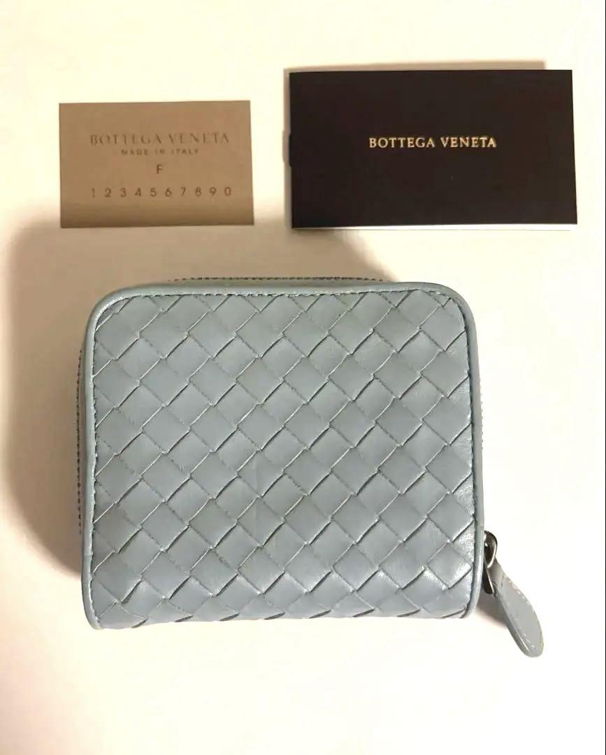 綺麗 ボッテガヴェネタ　編み込み 折り財布 ２つ折り bottega-781.jpg