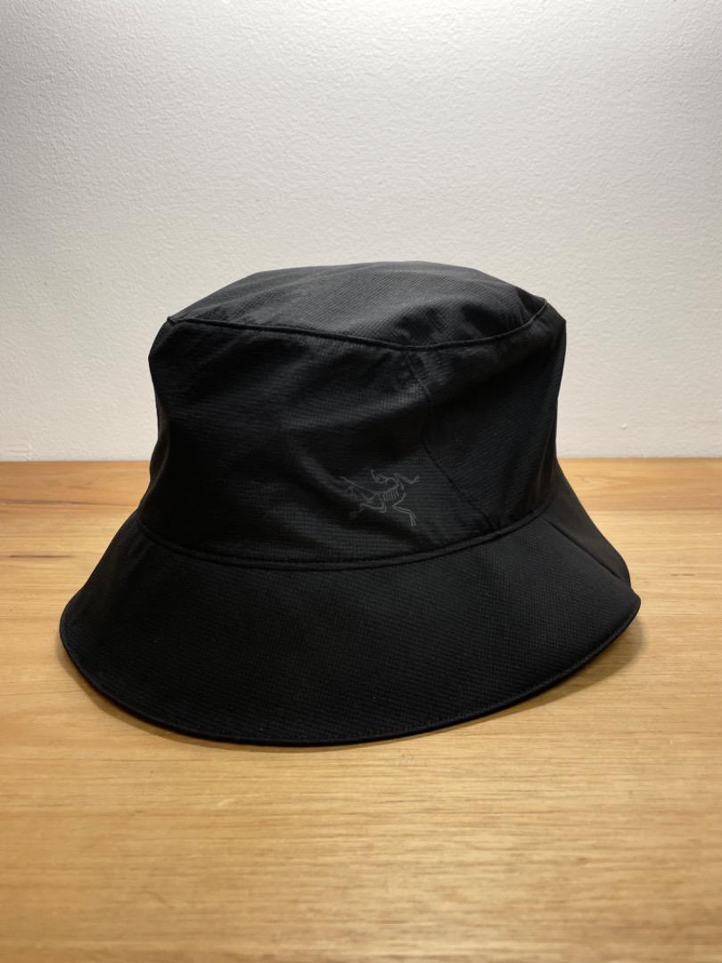 ARC'TERYX AERIOS BUCKET HAT BLACK L-XL（Bucket Hat Aerios
