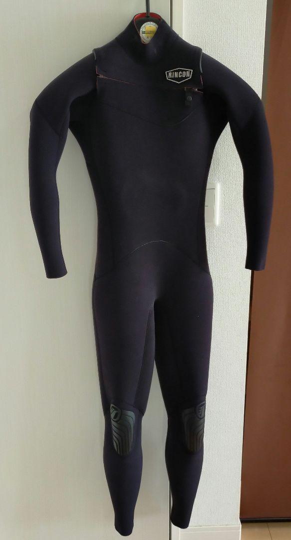 RINCON ブラック 3mmフルスーツ（RINCON LADYS LUXER FRONT ZIP