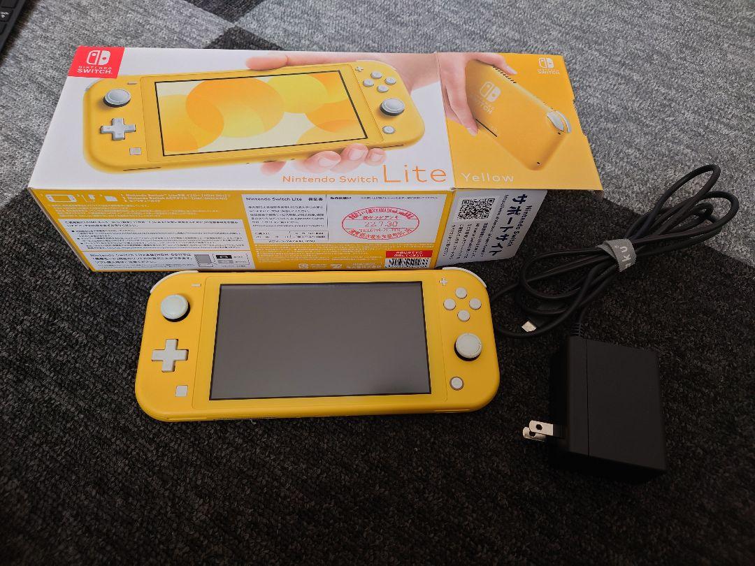 Nintendo Switch Lite イエロー ※ケース、充電器付き Nintendo Switch Lite イエロー 本体 箱 充電器付き｜Yahoo
