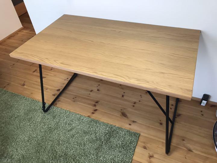 希少☆無印良品☆折り畳み ダイニングテーブル 120cm 木製折りたたみテーブル | 無印良品