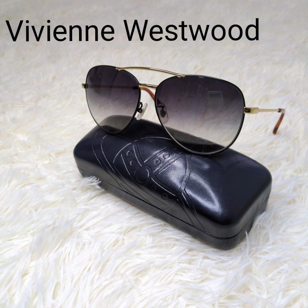 最終値下げ⭐️美品✨ヴィヴィアンウエストウッド サングラス オーブ レオパード 美品】Vivienne Westwood ビビアン サングラス オーブ（極美品