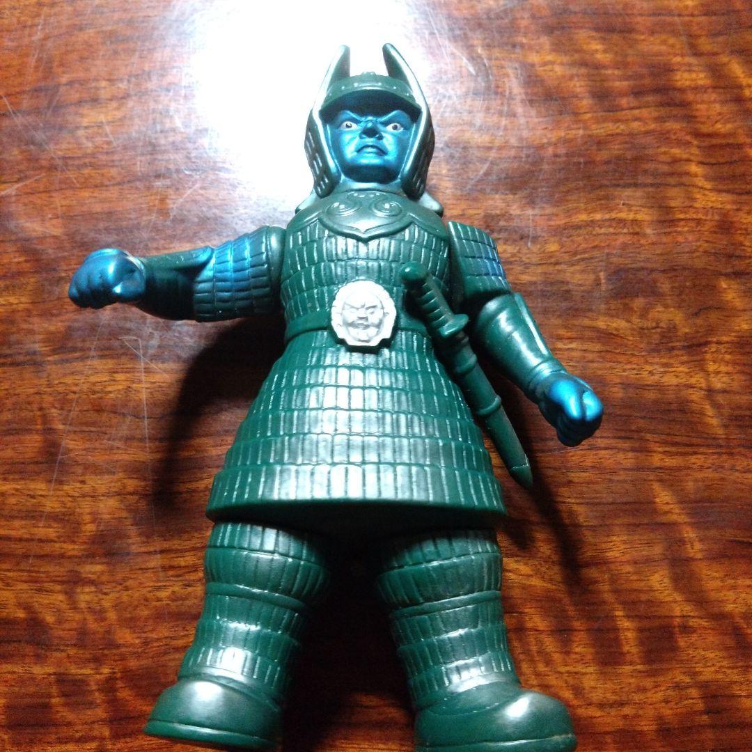 激レア1966年刻印有り　当時物？大魔神フィギュア 3体セット20センチ程 激レア1966年刻印有り 当時物？大魔神フィギュア 3体セット20