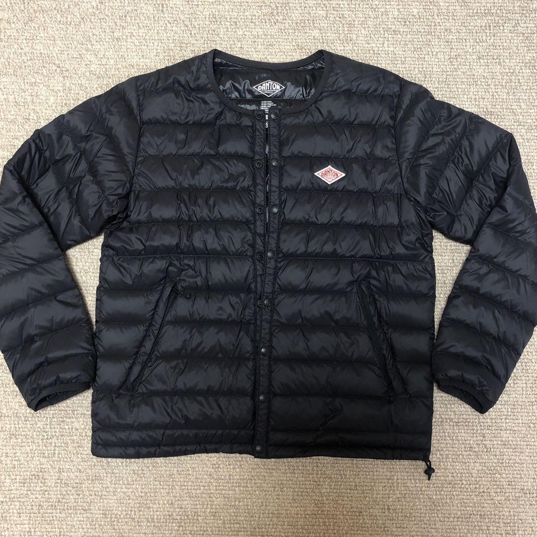 DANTON ダントン ダウン黒 36サイズ（好評 中古・古着通販