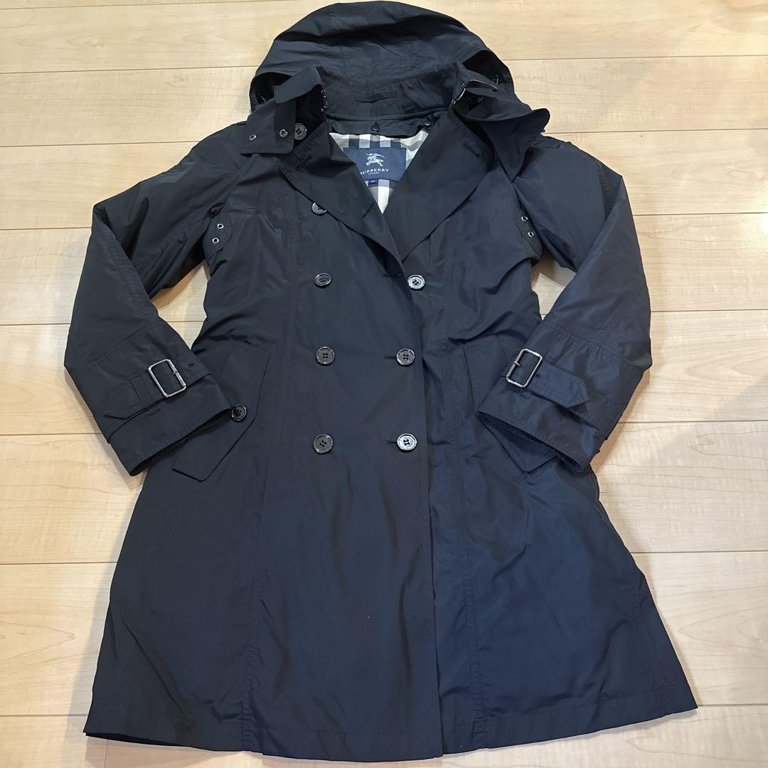 ☆美品☆BURBERRY BLUE LABEL トレンチコート　ライナー付き BURBERRY BLUE LABEL バーバリーブルーレーベル ライナー付き