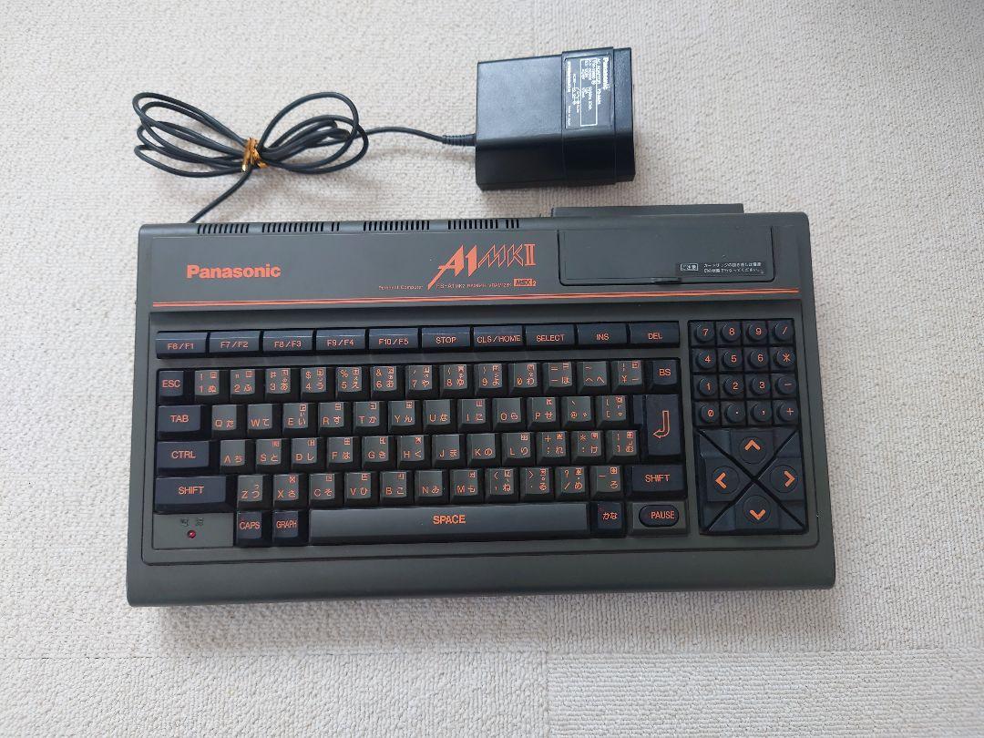 MSX2 Panasonic FS- A1 MK2 アダプター付き（Panasonic FS