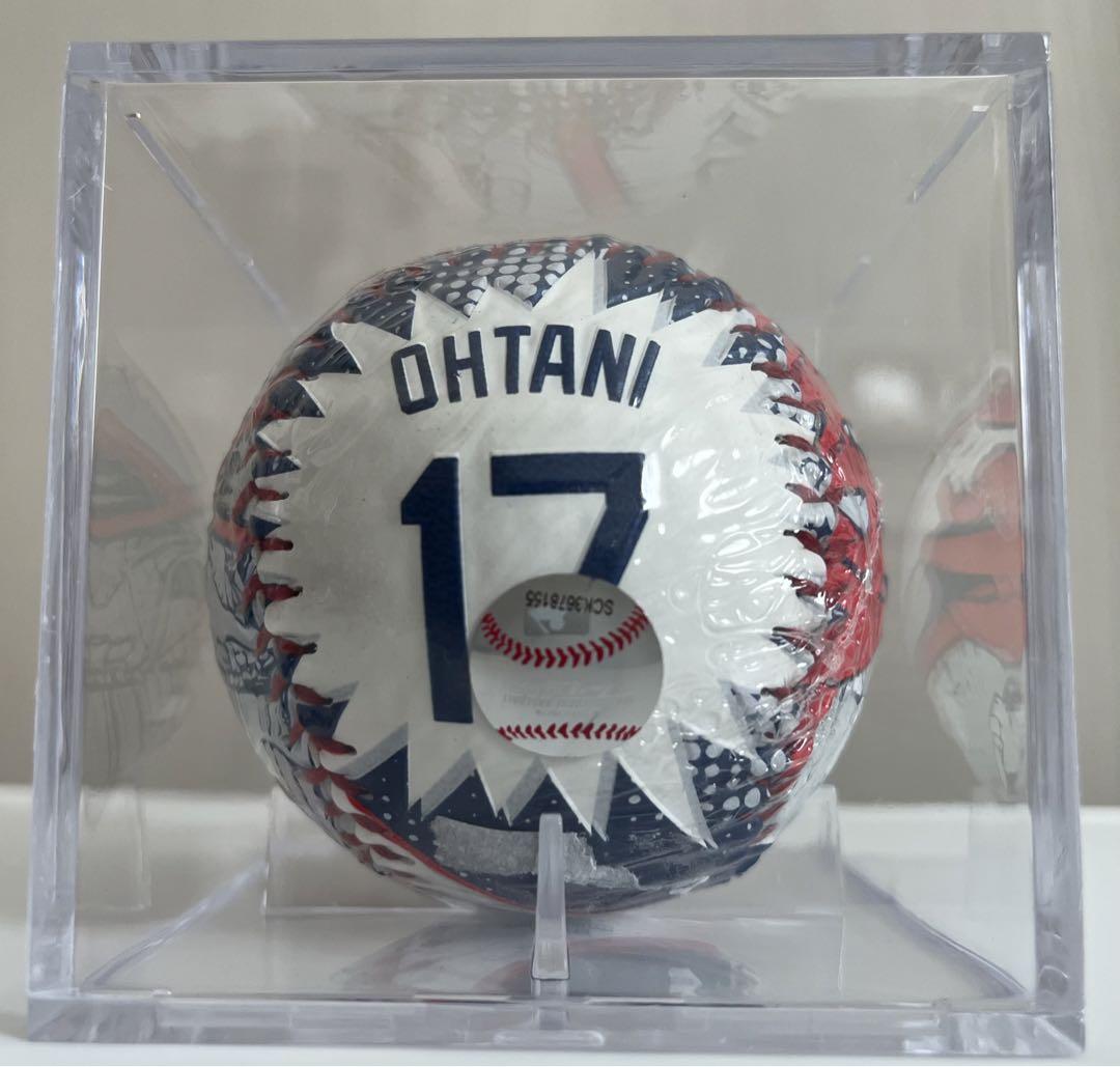 大谷翔平 ボール ロサンゼルス ドジャース 漫画風デザイン UVカットケース付き 大谷翔平 ボール ロサンゼルス ドジャース 漫画風デザイン UV