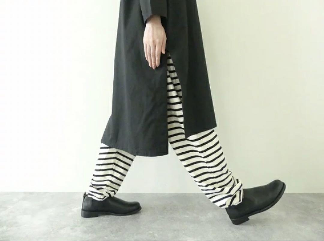 新品 ichiAntiquite's(イチアンティークス) ボーダーパンツ ichiAntiquite's(イチアンティークス) ボーダーパンツ（くらしを