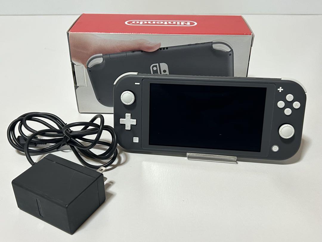 Nintendo Switch Lite グレー 本体 /ACアダプター付き（動作品