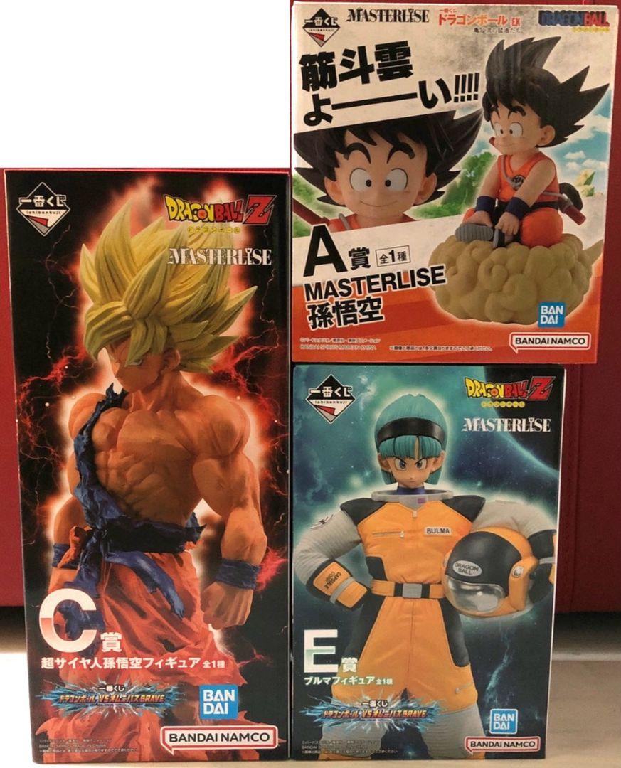 一番くじ ドラゴンボール C賞 超サイヤ人孫悟空 E ブルマ A