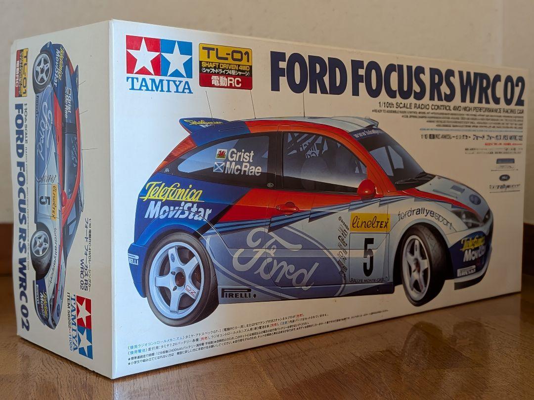 1/10 タミヤ 電動RC FORD FOCUS RS WRC+TL01用パーツ Tamiya 2003 Ford Focus RS Custom 1/10 4WD Electric Rally Car
