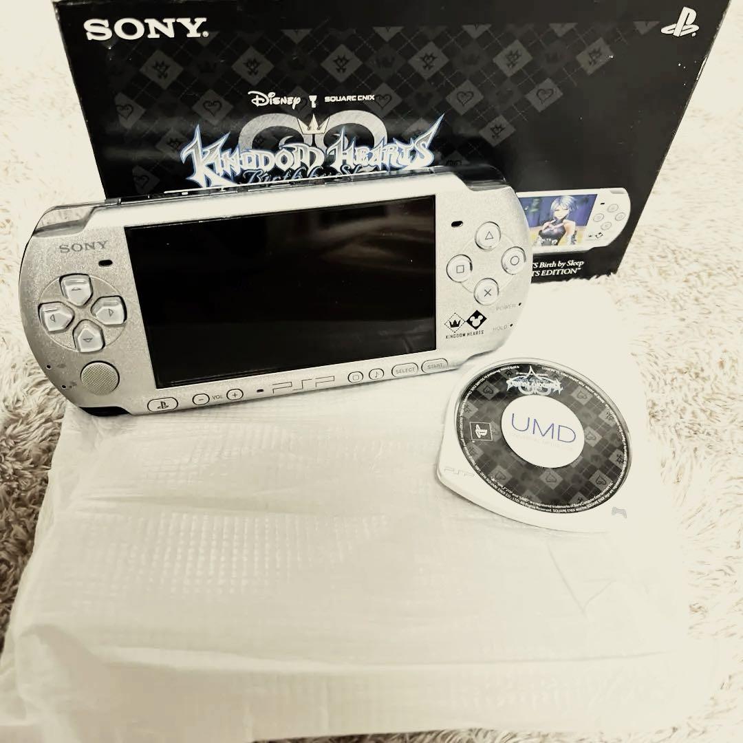 SONY - SONY PSP-3000 XUS キングダムハーツ同梱版 SONY 希少・箱付】PSP-3000 キングダムハーツ モデル 同梱版 本体【極