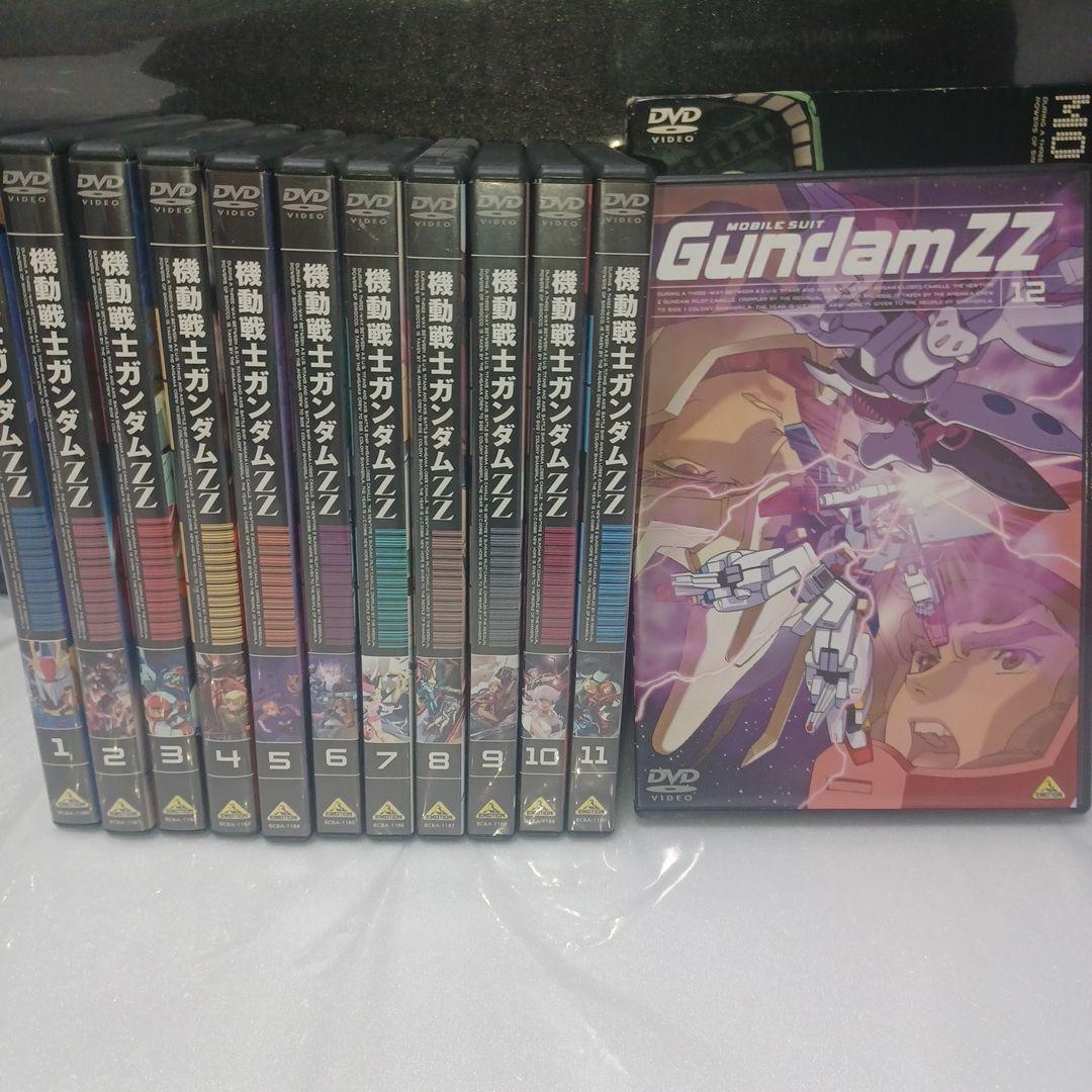 新品ケース交換済み　「機動戦士ガンダムZZ 」DVD12巻セット 新品ケース交換済み 「機動戦士ガンダムZZ 」DVD12巻セット