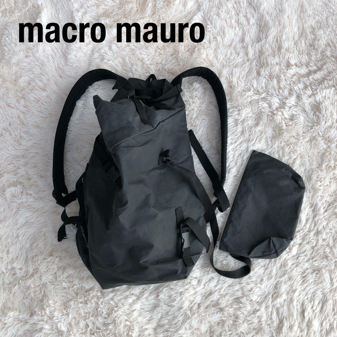 MacromauroマクロマウロバックパックリュックカオスKAOSブラック