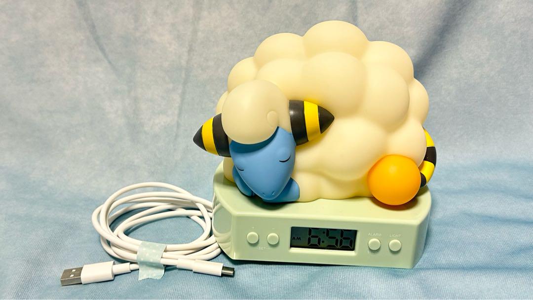 レア/中古美品/ポケモンセンター/メリープ目覚まし時計/ルームライト Pokemon ポケモンセンターオリジナル 光目覚まし時計 Sleep