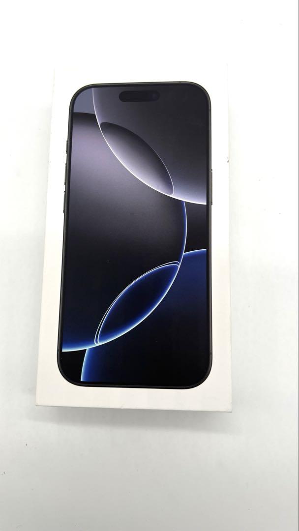 新品未使用 iPhone 16 Pro 128GB ブラックチタニウム（iPhone16