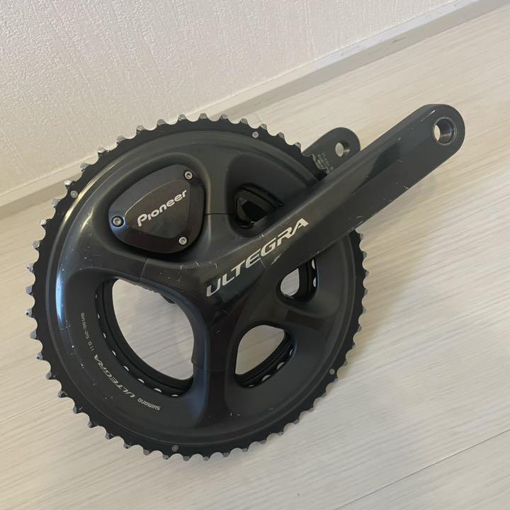 アルテグラ 6800クランク パイオニア両測パワーメーター シマノ アルテグラ クランク FC6800 パイオニアパワーメーター