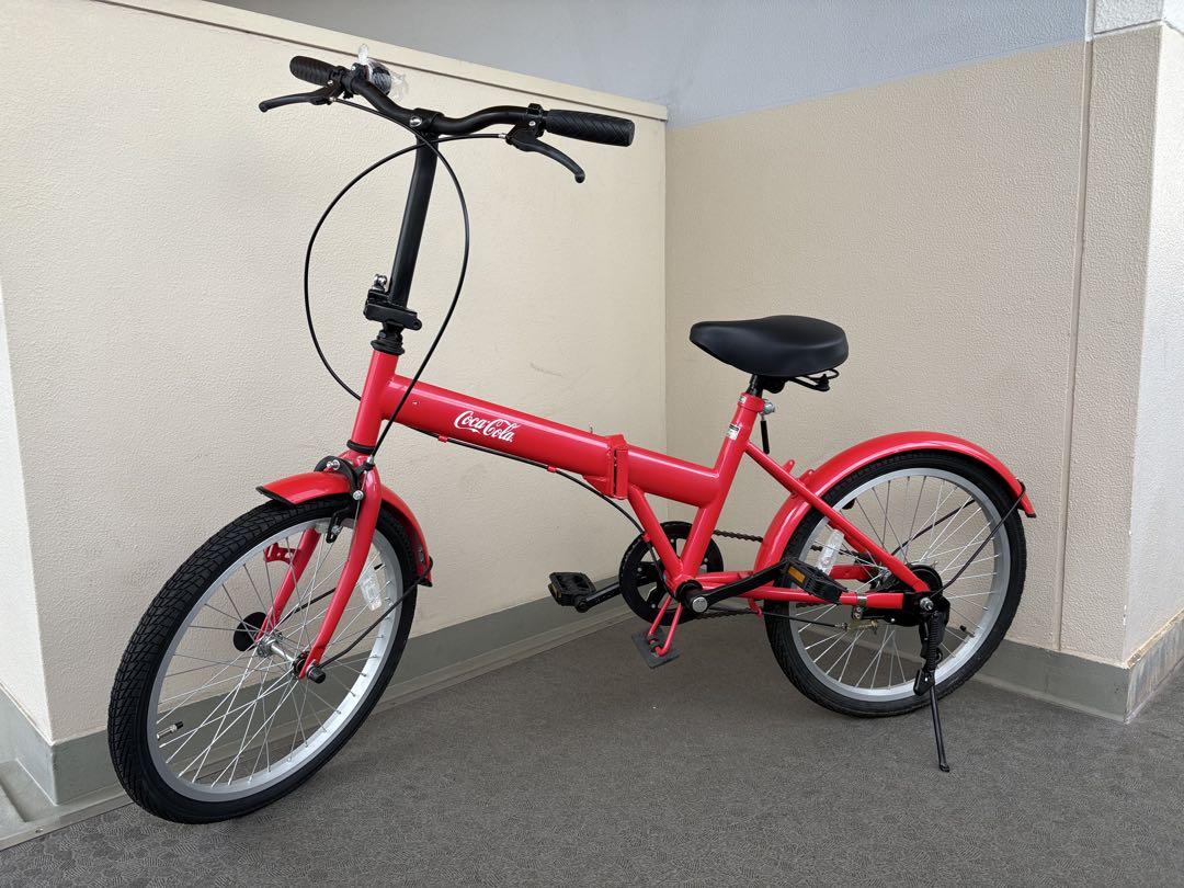 未使用 <Coca-Cola 折り畳み自転車 > 16インチ 限定品 未使用 <Coca-Cola 折り畳み自転車 > 16インチ 限定品