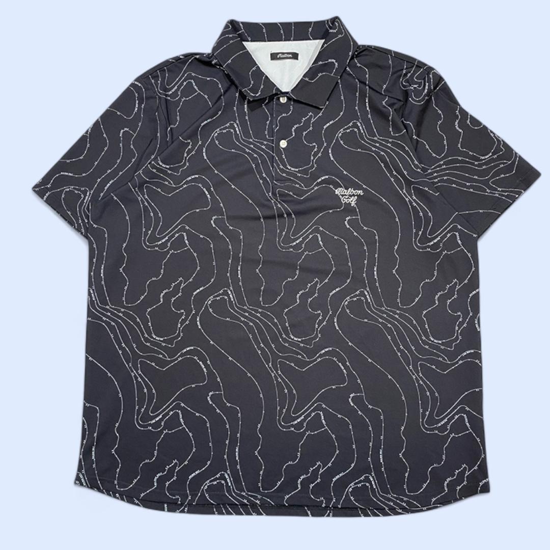 MALBON GOLF マルボン ゴルフ ストレッチ ポロシャツ 総柄 ブラック 楽天市場】レビューでクーポン☆マルボンゴルフウェア