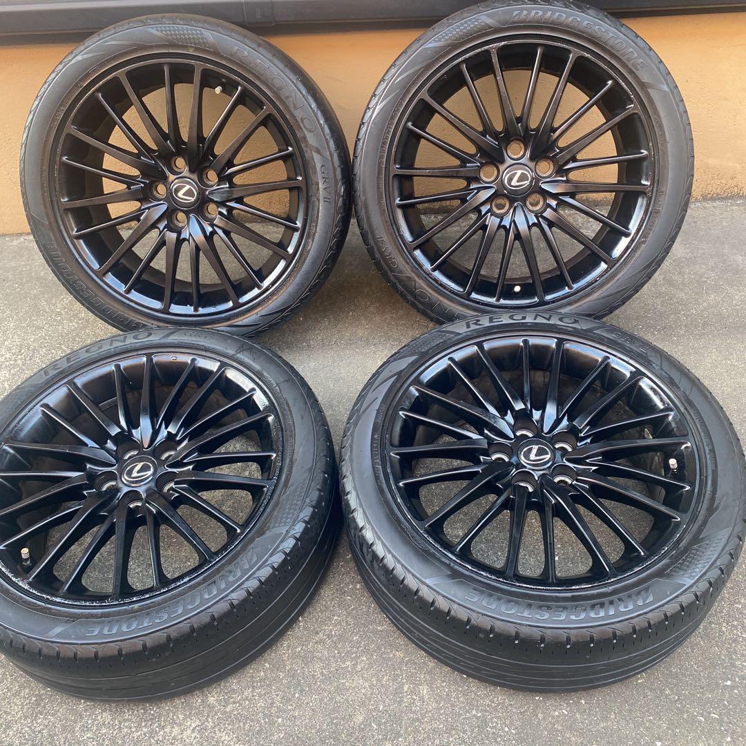レクサス LS Fスポーツ 純正 19インチ 8J+35 PCD120 4本