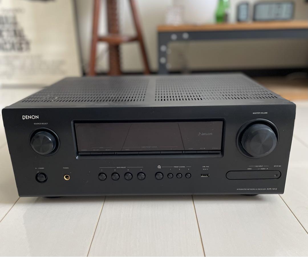DENON AVR-1912 ブラック AVアンプ（Denon AVサラウンド