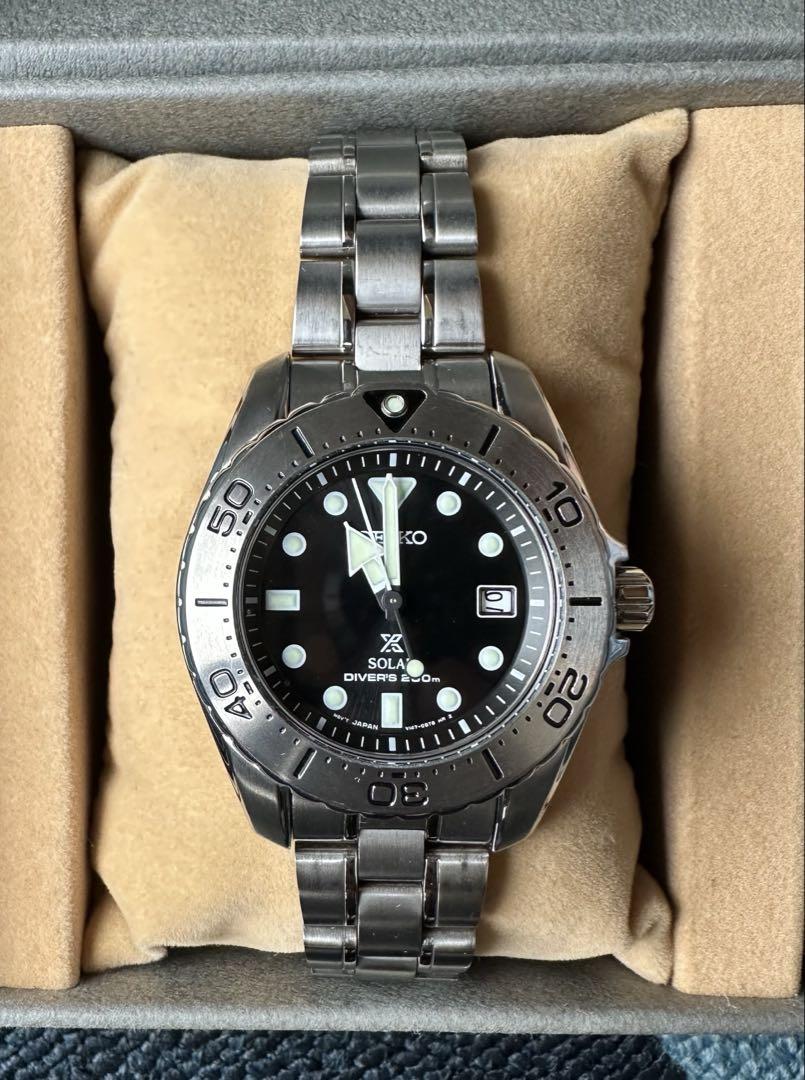 SEIKO SBDN019 V147-0AW0 プロスペックス Titanium（楽天市場