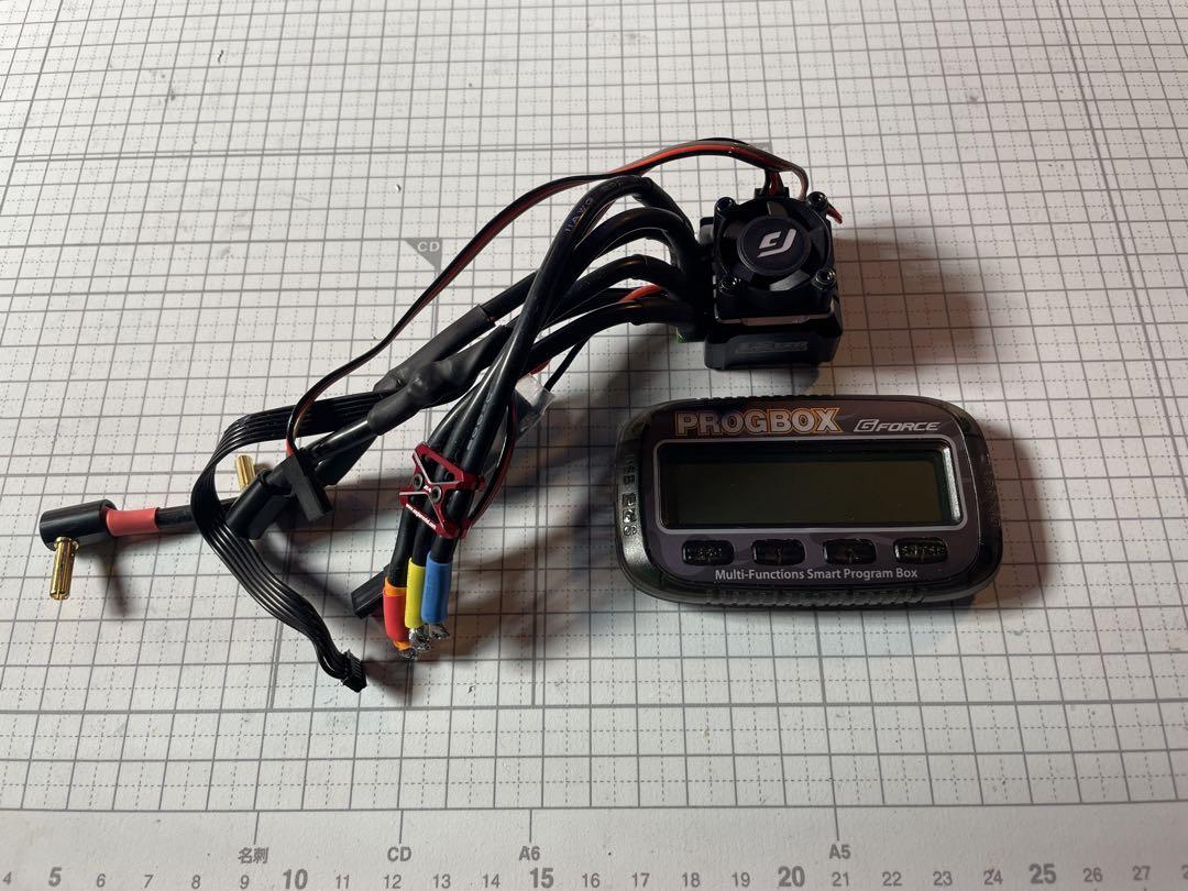 gフォース TS120 ブラシレスESC & PROGBOX RDXポン付可能 TS 120A R2 ESC | G-FORCE | 株式会社ジーフォース