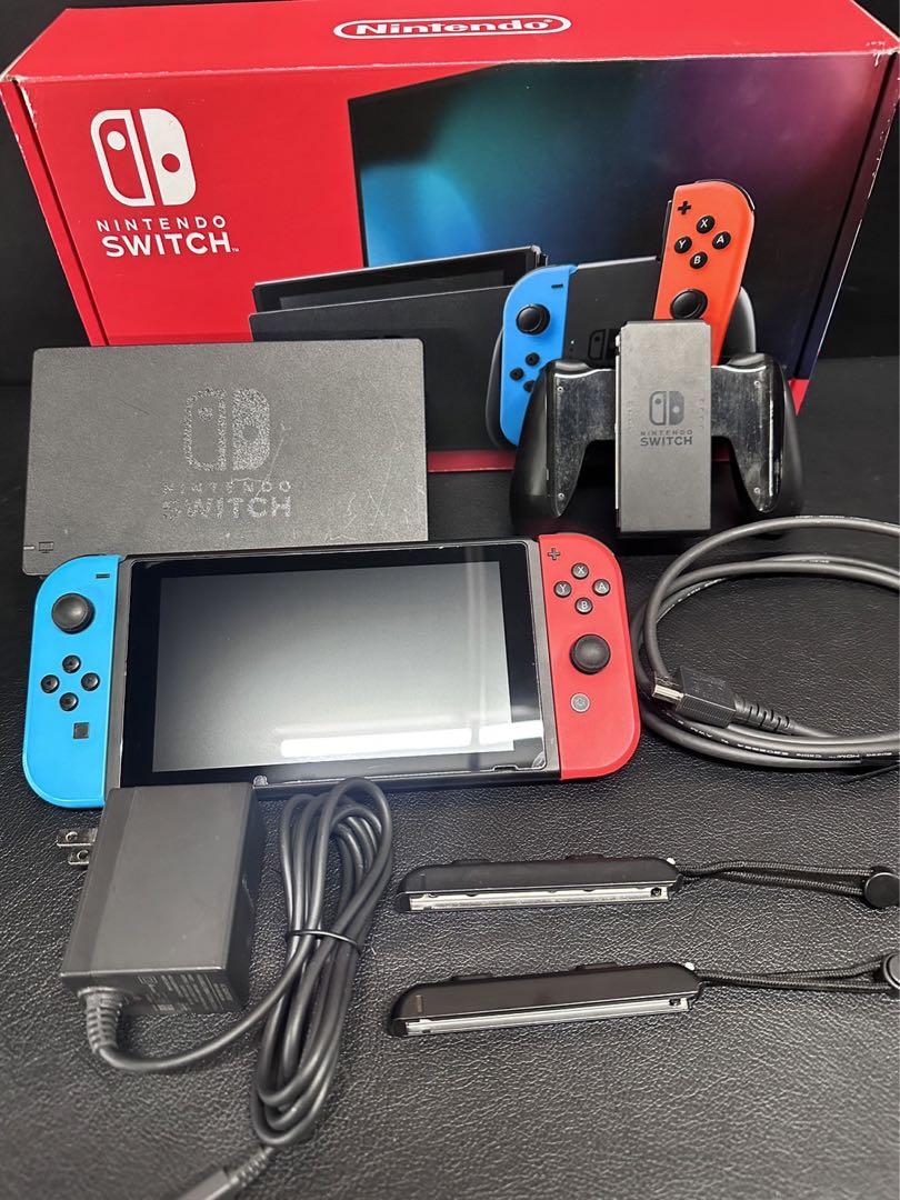 Nintendo Switch フルセット 2022年製 バッテリー強化版 バッテリー強化型2022年製】Nintendo Switch 本体 競売 Nintendo