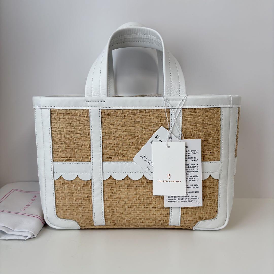 新品☆LUDLOW ラドロー スカラップ トートバッグ（お気にいる