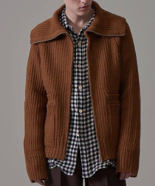 BED J.W. FORD セーラーカーディガン BED J.W. FORD セーラーカーディガン（Bell Knit Cardigan