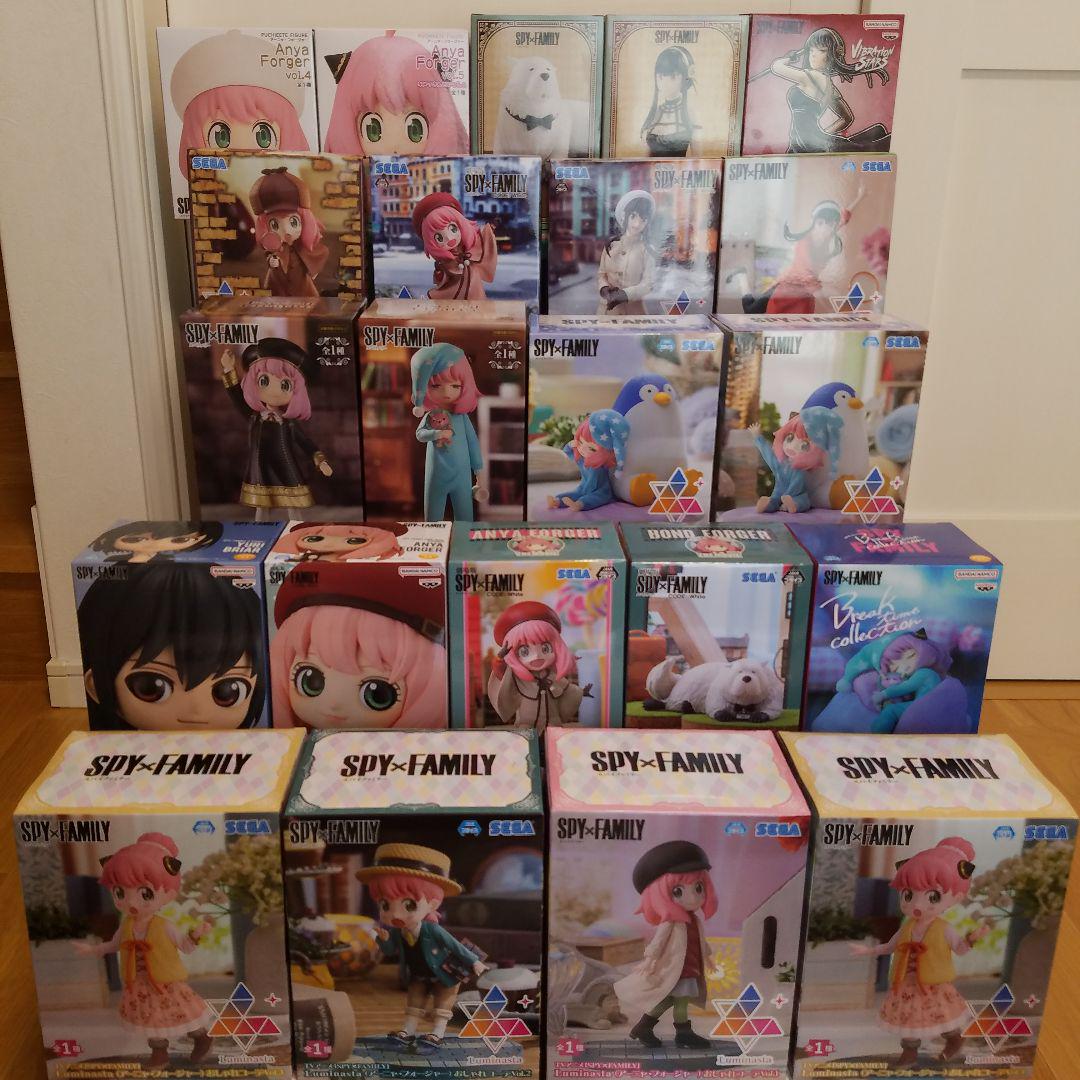 【42点】スパイファミリー★フィギュア★まとめ売り★新品未開封品★ 新品・未開封・おまけ付】スパイファミリー フィギュア まとめ