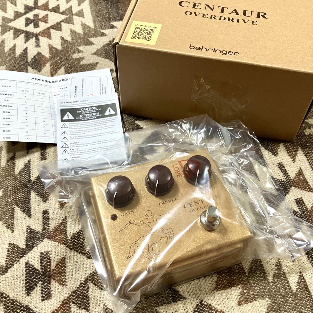 behringer centaur オーバードライブ ケンタ系 新品 箱凹み有 behringer centaur オーバードライブ ケンタ系 新品 箱凹み有