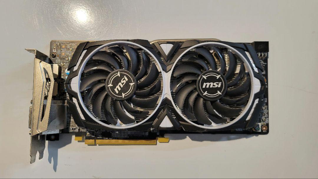 グラフィックボード・グラボ・ビデオカード MSI RADEON RX580 8GB ARMOR MK2 Amazon | MSI オリジナルクーラー ARMOR MK2搭載 グラフィック