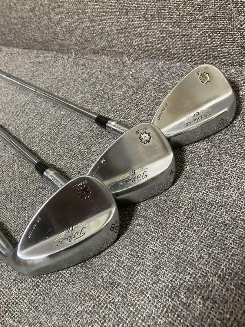 タイトリスト　ボーケイSM5 ウェッジセット 52° 58° タイトリスト Titleist SM5ウェッジ 50 54 58 3本セット（5148