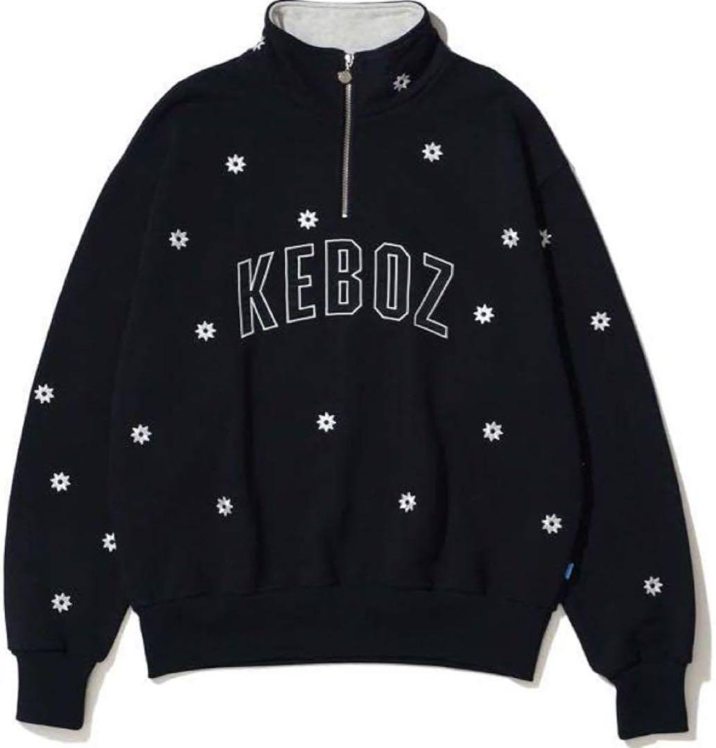 北堀江店限定モデル keboz ハーフジップ 22AW ケボズ ハーフジップ （Keboz(ケボズ) / ハーフジップニット/L