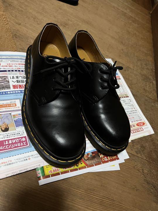 ドクターマーチン　3ホール　シューズ　ブラック　UK9 28.0 ドクターマーチン 3ホール ローカットブーツ（Dr.Martens - Dr