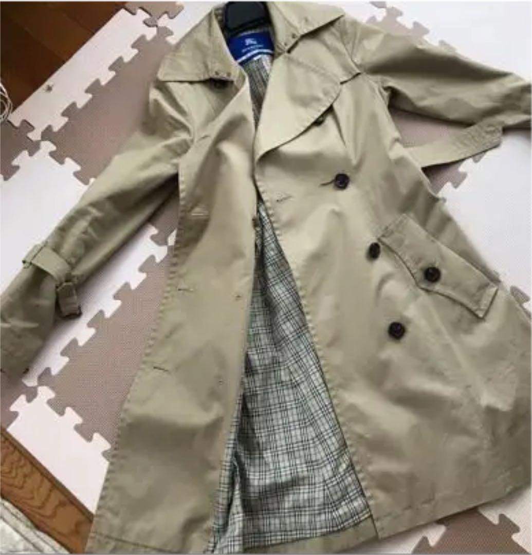 BURBERRY BLUE LABEL トレンチコート 36 バーバリー36トレンチコート （BURBERRY BLUE LABEL(バーバリー